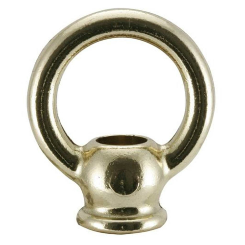 Ringnippel, Messing poliert