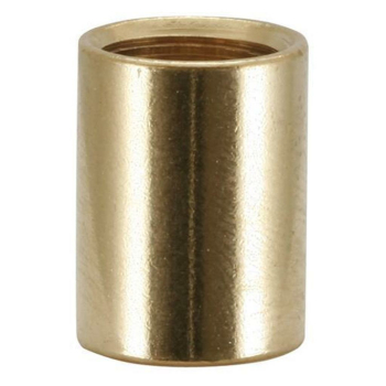 Verbindungsmuffe, 10 mm, Messing poliert