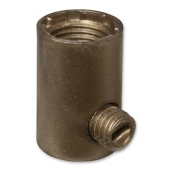 Iso-Klemmnippel, gold, Innengewinde