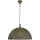 Pendelleuchte Halbkugel 52 cm, altmessing pattiniert 1 x E27, Moretti 3204.AR.VS