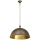 Pendelleuchte Halbkugel 52 cm, altmessing pattiniert 1 x E27, Moretti 3204.AR.VS