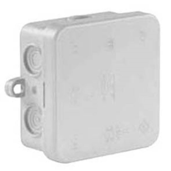 AP/Feuchtraum Kabeldose Typ A8, IP55, grau, 7...