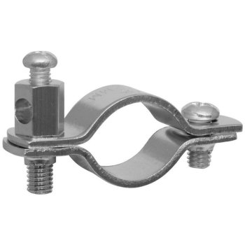 Erdungsrohrschelle, 1/2 Zoll, Kupferband Nickel