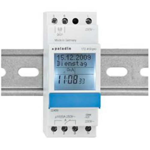 Paladin elektronische Einbauschaltuhr mit Jahresprogramm 172 419 pro