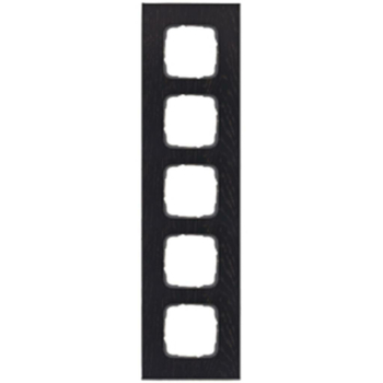 Abdeckrahmen, 5-fach, Holz Eiche Wenge, Klein SI®