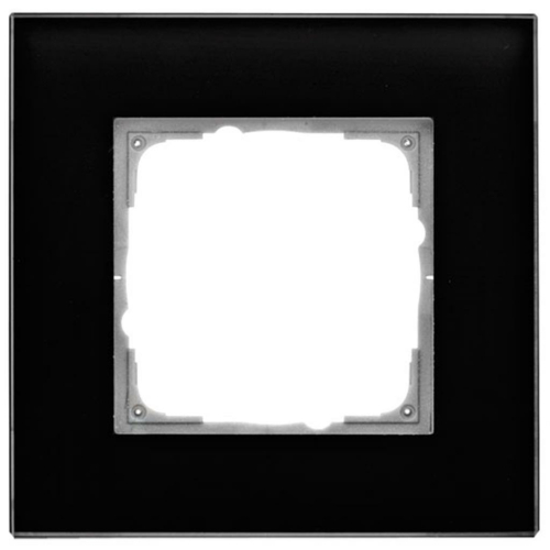 Glasrahmen, 1-fach, schwarz, Klein K55