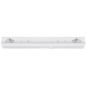 Sockel für Linienlampe, S14s, Kunststoff weiß,...