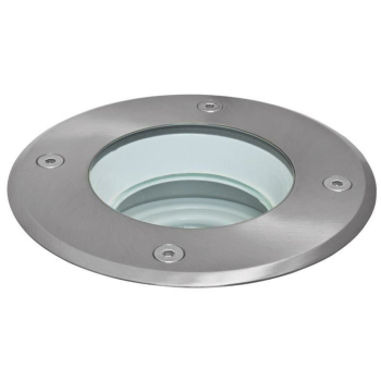 Erdeinbauleuchte Edelstahl rund, befahrbar, 1 x GZ10,...