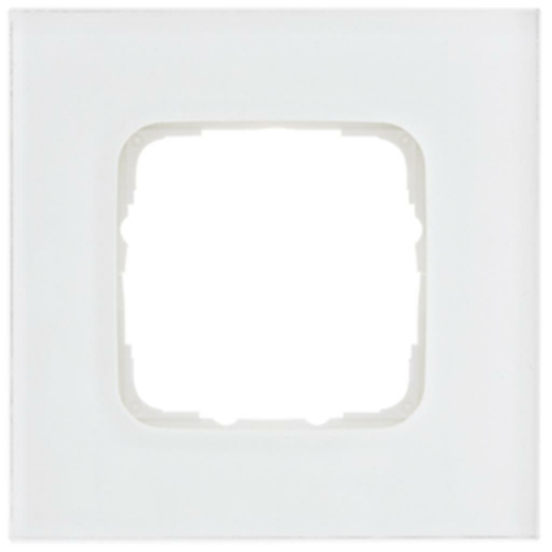 Abdeckrahmen, 1-fach, Glas klar, Klein SI®