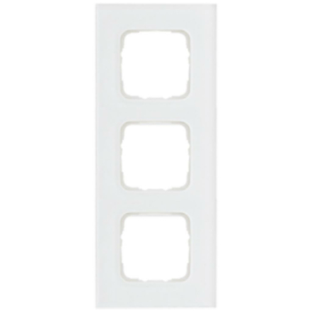 Abdeckrahmen, 3-fach, Glas klar, Klein SI®