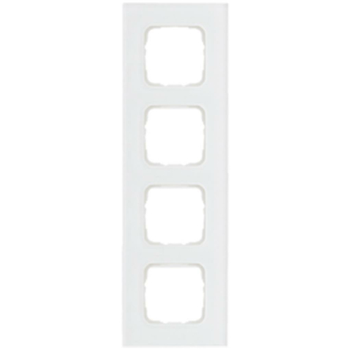 Abdeckrahmen, 4-fach, Glas klar, Klein SI®
