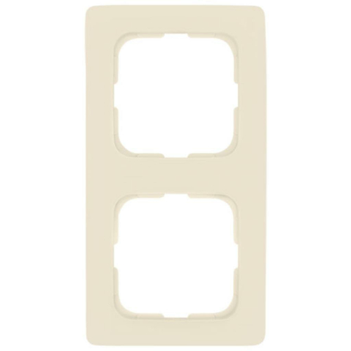 Abdeckrahmen, 2-fach, weiß, Linear, Klein SI®
