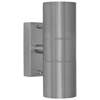 Außenwandleuchte Arezzo, edelstahl 2 x GU10 2605.010L