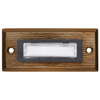 AP Klingeltaster Messingguss bronze, unbeleuchtet