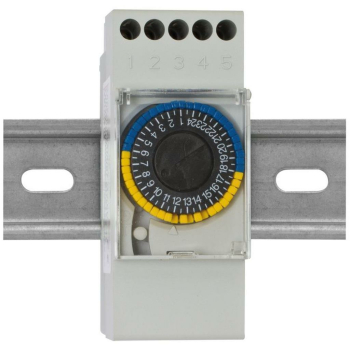 Einbau-Schaltuhr mit Tagesprogramm /16(2)A mit...
