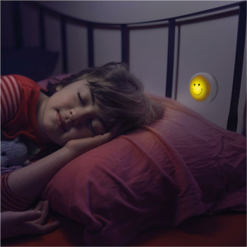 Kindernachtlicht SMILEY, LED/4,5V/0,3W