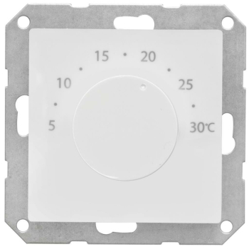 Elektronischer Raumthermostat mit Zentralplatte 55 x 55...