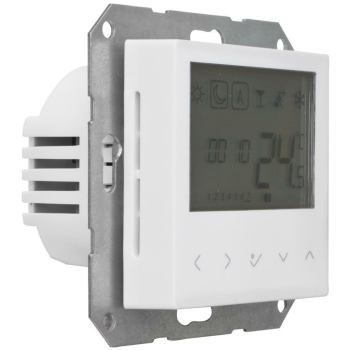 Elektronischer Raumthermostat mit Zentralplatte 55 x 55...