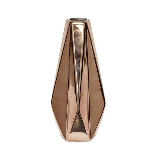 Vase aus Keramik, kupfer