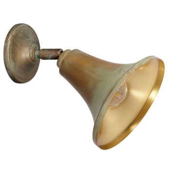 Wandleuchte Messing Moretti 4089.AR.VS, 1 x E27