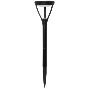 Solar-Pollerleuchte mit Erdspieß, 1 LED, 3000K, IP44