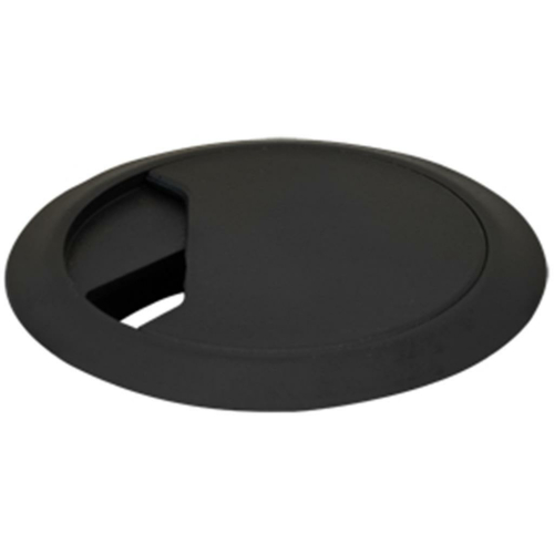 Kabeldurchführung für Tischplatten, schwarz