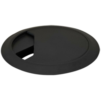 Kabeldurchführung für Tischplatten, schwarz