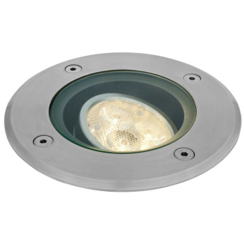 Erdeinbaustrahler, 3 LED/3W Boden-Einbauleuchte Edelstahl