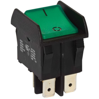 Einbau-Wippschalter, 250V/16(8)A, 2-polig