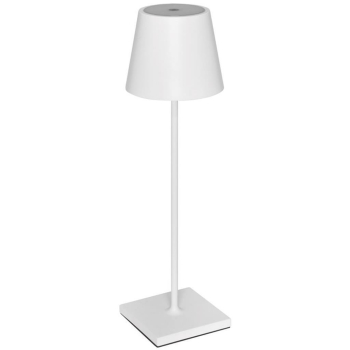 LED Akku-Tischleuchte NUINDIE weiß für Außen IP54