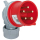 PCE CEE Winkelstecker mit TT-Klemmen, 16A, 5-polig