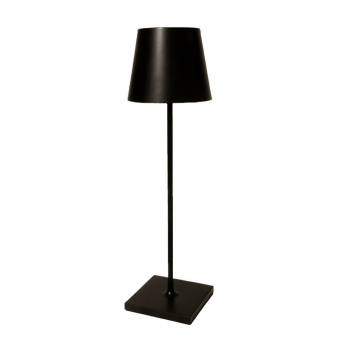 LED Akku-Tischleuchte NUINDIE schwarz für Außen IP54