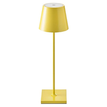 LED Akku-Tischleuchte NUINDIE gelb  für Außen...