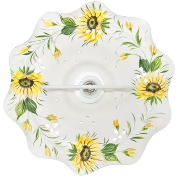 Pendelleuchte 1 x E27, Sonnenblumenmuster